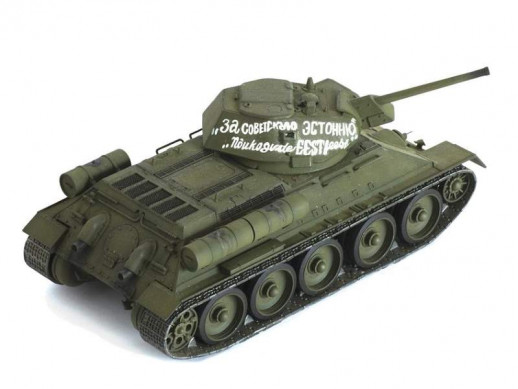 Сборная модель ZVEZDA Советский средний танк Т-34/76 (обр. 1942 г.), 1/35