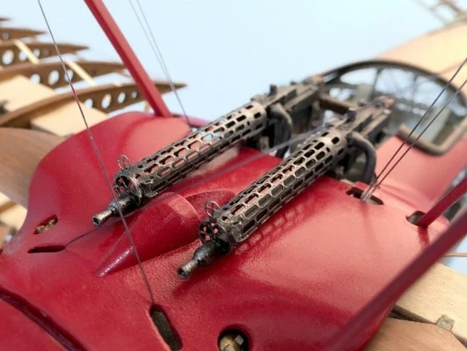 Сборная деревянная модель самолета Artesania Latina FOKKER DR.I 1918 RED BARON, 1/16
