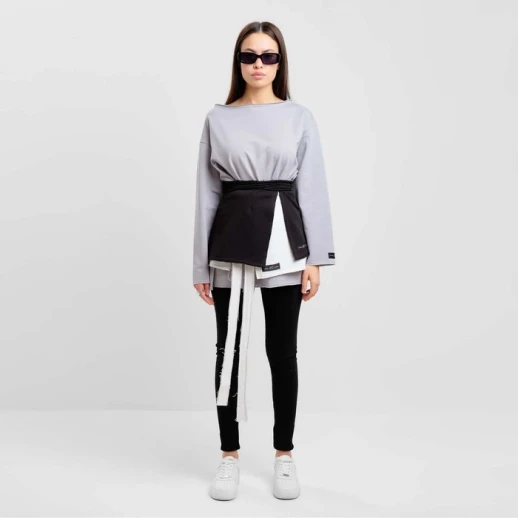 Лонгслив женский MIST, цвет серый