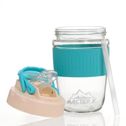 Термостакан, 350 мл, "Мастер К", стеклянный