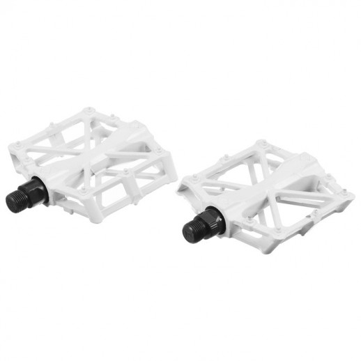 Педали 9/16" Dream Bike, с подшипниками, алюминиевые, цвет серебристый