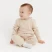 Комбинезон детский вязаный MINAKU, рост 92-98, цвет бежевый