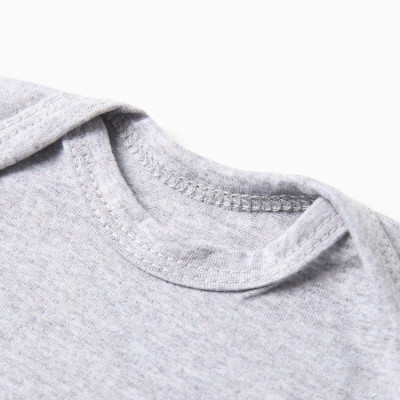 Футболка с дл. рукавом Bloom Baby, р. 68 см, серый