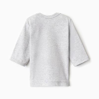 Футболка с дл. рукавом Bloom Baby, р. 68 см, серый
