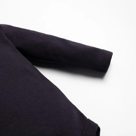 Боди с длинным рукавом Крошка Я, BASIC LINE, цвет тёмно-серый