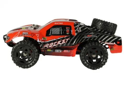 Радиоуправляемый шорт-корс Remo Hobby Rocket Brushless UPGRADE V2.0 (красный) 4WD 2.4G 1/16 RTR