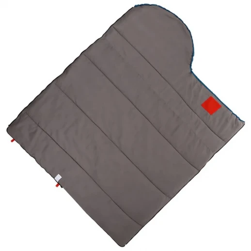 Спальник-одеяло Maclay camping comfort summer, 2 слоя, правый, с подголовником, 220х90 см, +10/+25°С