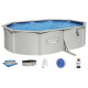Бассейн стальной Pool Set, 500 х 360 х 120 см, песчаный фильтр-насос, лестница, тент, коврик, скиммер, дозатор, 56586