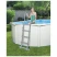 Бассейн стальной Pool Set, 500 х 360 х 120 см, песчаный фильтр-насос, лестница, тент, коврик, скиммер, дозатор, 56586