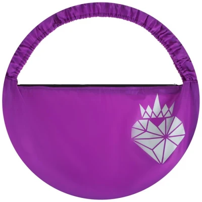 Чехол для обруча Grace Dance «Сердце», d=90 см, цвет фиолетовый