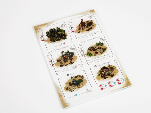 Настольная игра ZVEZDA "Поселенцы.Hаброски империи.", семейная