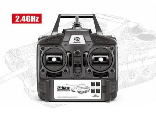 Радиоуправляемый танк Heng Long Tiger I UpgradeA V6.0  2.4G 1/16 RTR