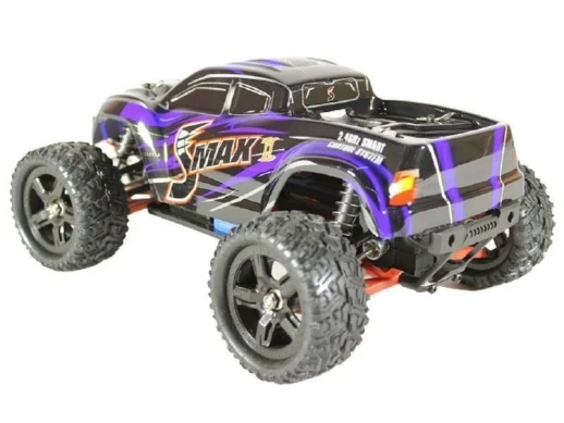 Радиоуправляемый монстр Remo Hobby SMAX UPGRADE V2.0 (синий) 4WD 2.4G 1/16 RTR