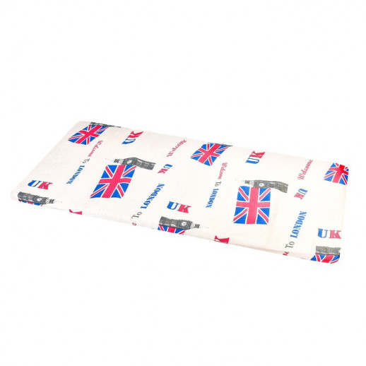 Матрас для раскладушки, 145 × 65 × 6 см, плотность, 600 г/м2, синтетическая ткань