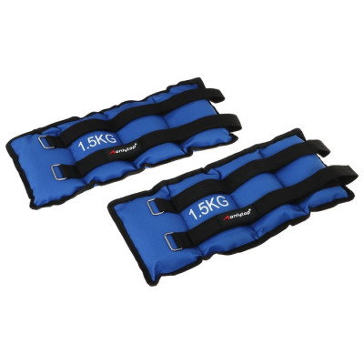 Утяжелители ONLYTOP, 2 шт. х 3 кг, цвет синий