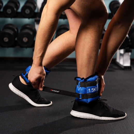 Утяжелители ONLYTOP, 2 шт. х 3 кг, цвет синий