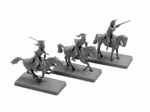 Сборные солдатики ZVEZDA Наполеоника: Французские драгуны, 1/72