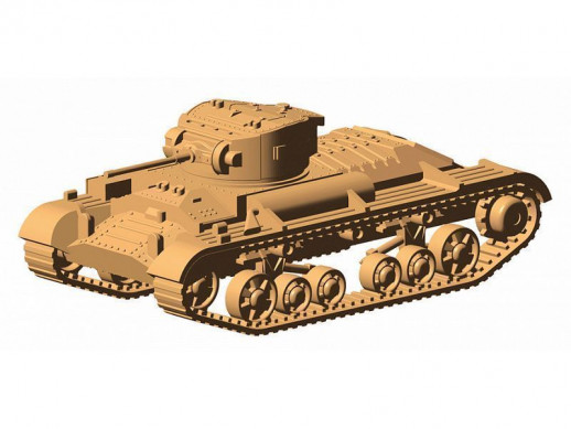 Сборная модель ZVEZDA Британский пехотный танк "Валентайн" II, 1/100