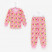 Пижама для девочки, цвет розовый/фрукты