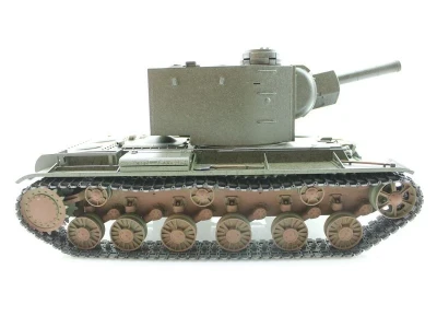 Радиоуправляемый танк Torro КВ-2 1/16 СССР, зеленый, ВВ-пушка V3.0 2.4G RTR