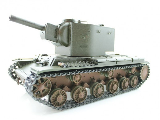 Радиоуправляемый танк Torro КВ-2 1/16 СССР, зеленый, ВВ-пушка V3.0 2.4G RTR