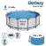 Бассейн каркасный Pool Set, 396 х 122 см, фильтр-насос, лестница, тент, 5618W