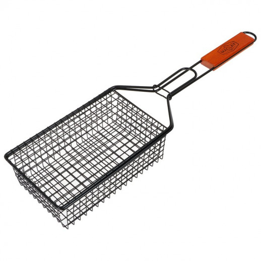 Корзина для барбекю Maclay, антипригарная, 53x23x14x8 см