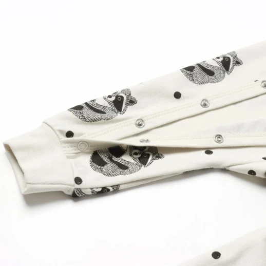 Комбинезон «Енот» Крошка Я, цвет белый