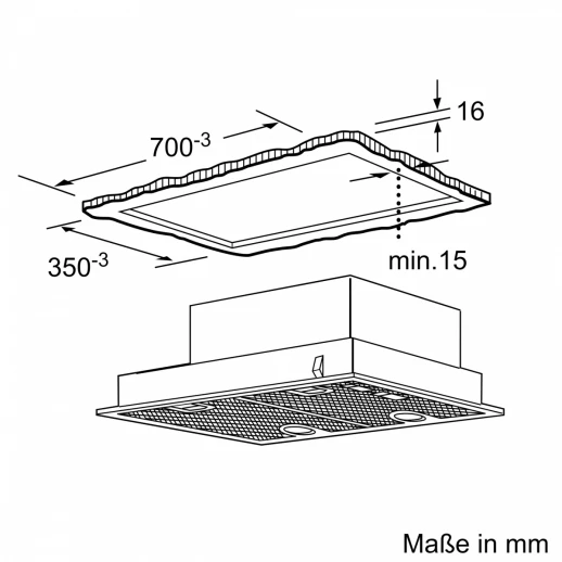 Вытяжка BOSCH Bosch DHL755BL