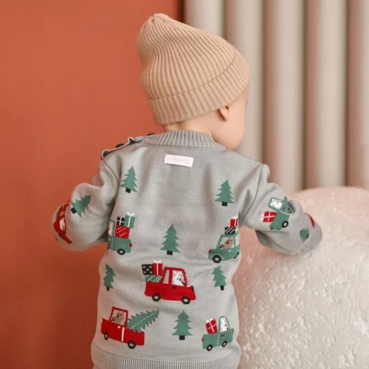 Комплект вязаный Крошка Я «Машинки»