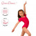 Купальник гимнастический Grace Dance, с коротким рукавом, р. 42, цвет малина