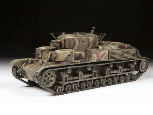 Сборная модель ZVEZDA Советский средний танк Т-28, 1/35