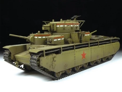 Сборная модель ZVEZDA Советский тяжелый танк Т-35, подарочный набор, 1/35