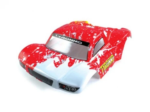 Кузов красный для шорт-корса Himoto E18SC, E18SCL 1:18