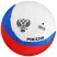 Мяч футбольный MINSA «РОССИЯ», PU, машинная сшивка, 32 панели, р. 5