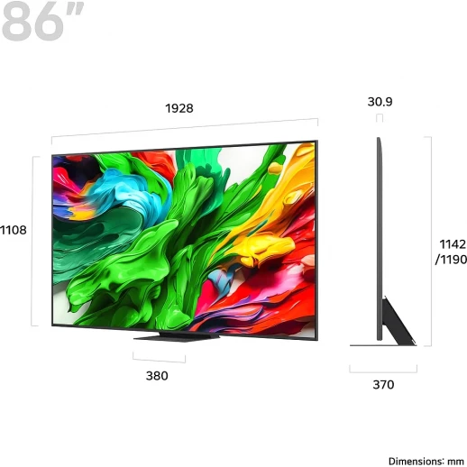 Телевизор ЖК 86'' LG LG 86QNED86A6A.ARUG