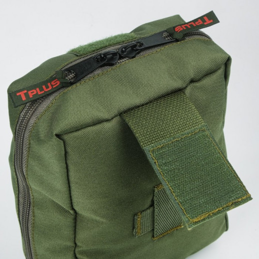 Подсумок армейский, тактический, медицинский, оксфорд 600, 14 x 8 x 18 см, олива