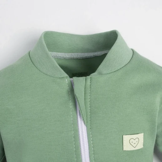 Комбинезон на молнии Крошка, Я BASIC LINE, зелёный