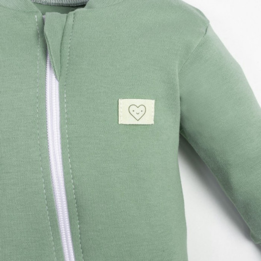 Комбинезон на молнии Крошка, Я BASIC LINE, зелёный