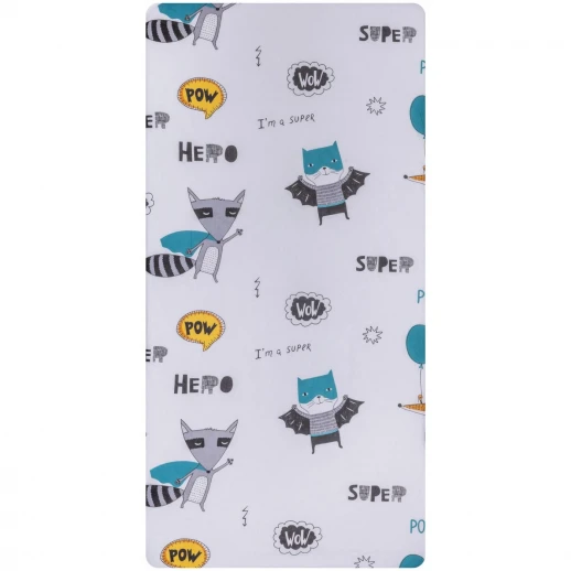 Простыня детская ВОМБАТИК Classic Collection Супергерой
