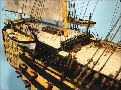 Сборная картонная модель Shipyard линкор HMS Victory (№67), 1/96