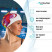 Шапочка для плавания взрослая ONLYTOP Swim, тканевая, обхват 54-60 см