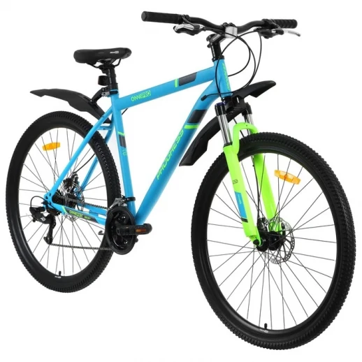 Велосипед 29" PROGRESS ONNE PRO MD RUS, цвет синий неон, р. 21"