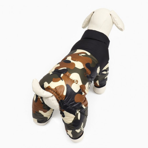 Комбинезон "Умка" (ДС 36 см, ОГ 46 см, ОШ 35 см), камуфляжный