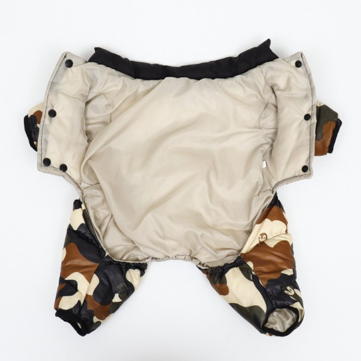 Комбинезон "Умка" (ДС 36 см, ОГ 46 см, ОШ 35 см), камуфляжный