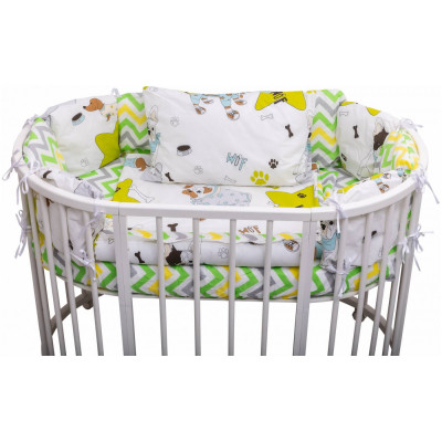 Комплект постельного белья 3 в 1 ВОМБАТИК Cl-1017-Mop Collection Мопсы, 17 предметов