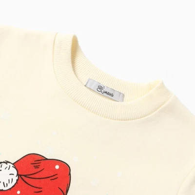 Пижама для девочки НАЧЕС, цвет светло желтый/голубой, рост 98-104