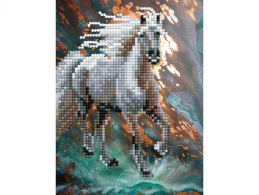 Алмазная мозаика 15х20 СТРЕМИТЕЛЬНЫЙ (10 цветов)