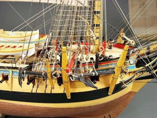 Сборная картонная модель Shipyard фрегат HMS Enterprize (№69), 1/96