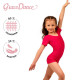 Купальник гимнастический Grace Dance, с шортами, с коротким рукавом, р. 40, цвет малина